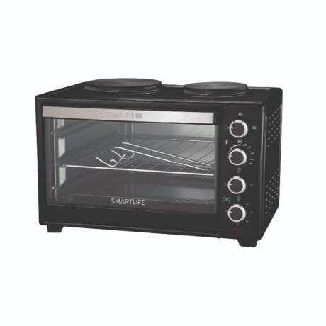 Horno eléctrico con Anafe Smartlife 38L Negro