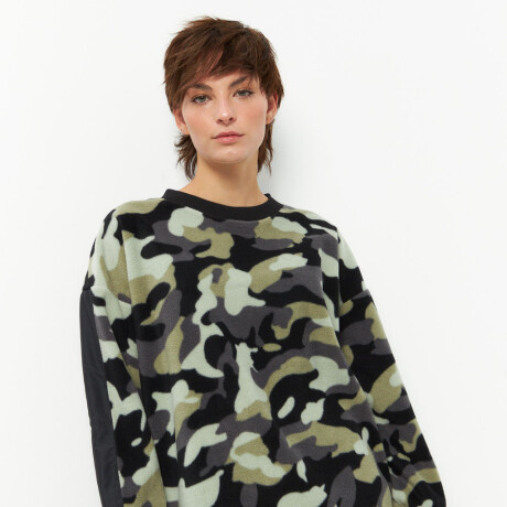 BUZO TRAVIS Verde Militar