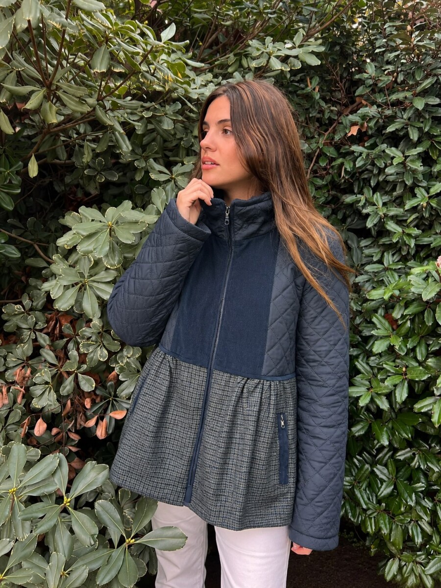 Lady Like Vol2 - Azul / Tweed Gris 