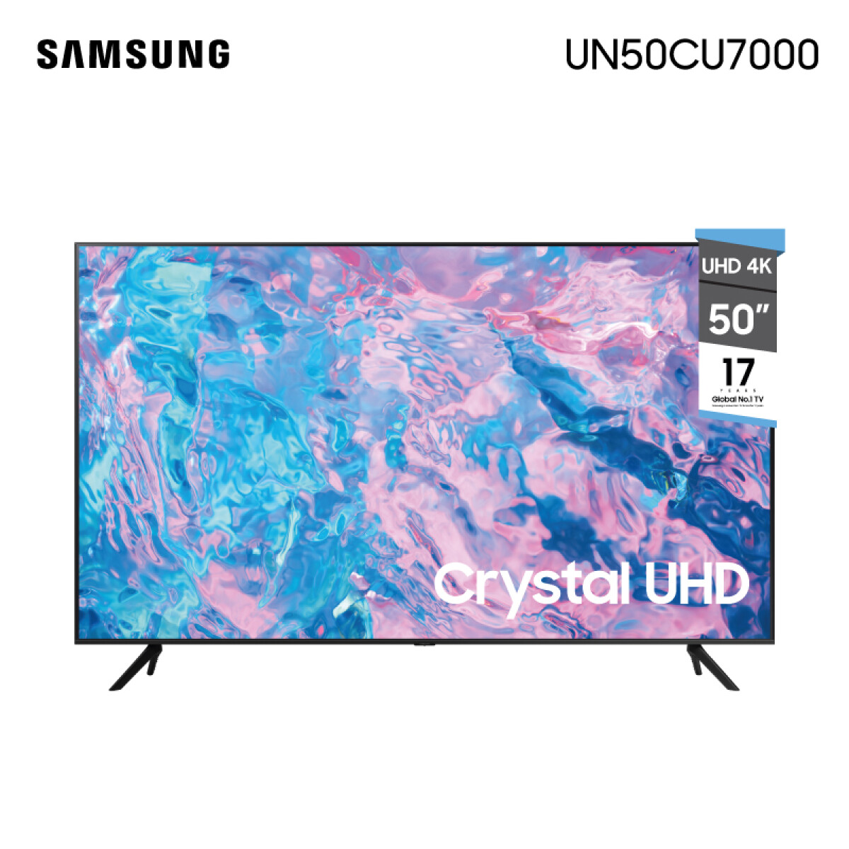 Led Smart Tv 50 Uhd 4K Samsung UN50CU7000 - 001 