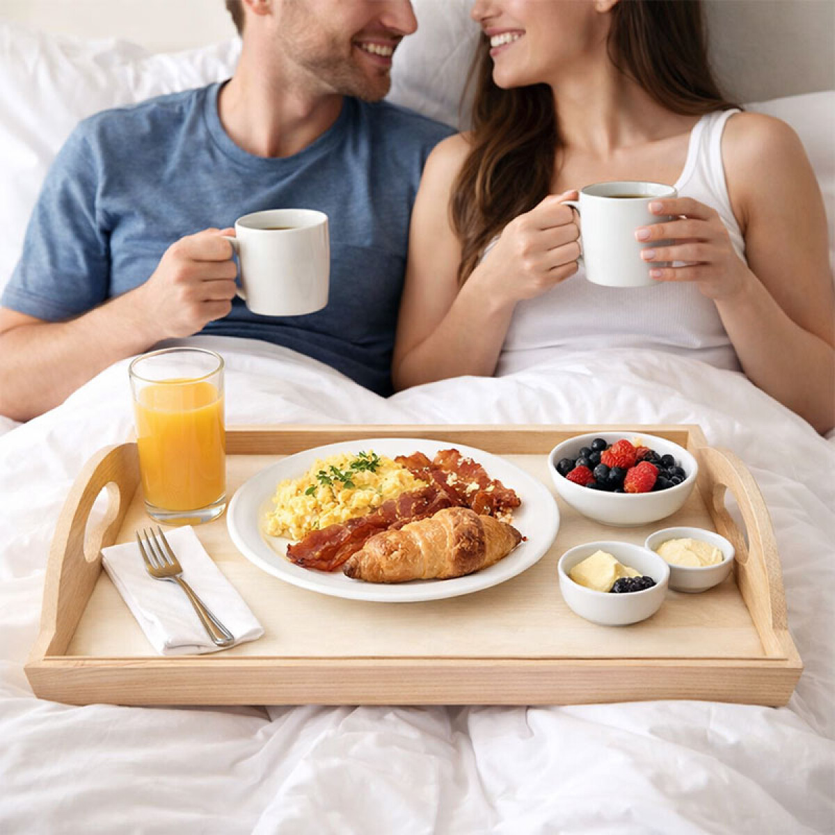 Bandeja desayunador de madera - Bandeja Desayunador De Madera 
