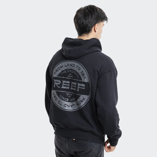 Campera Reef Zipper Negro
