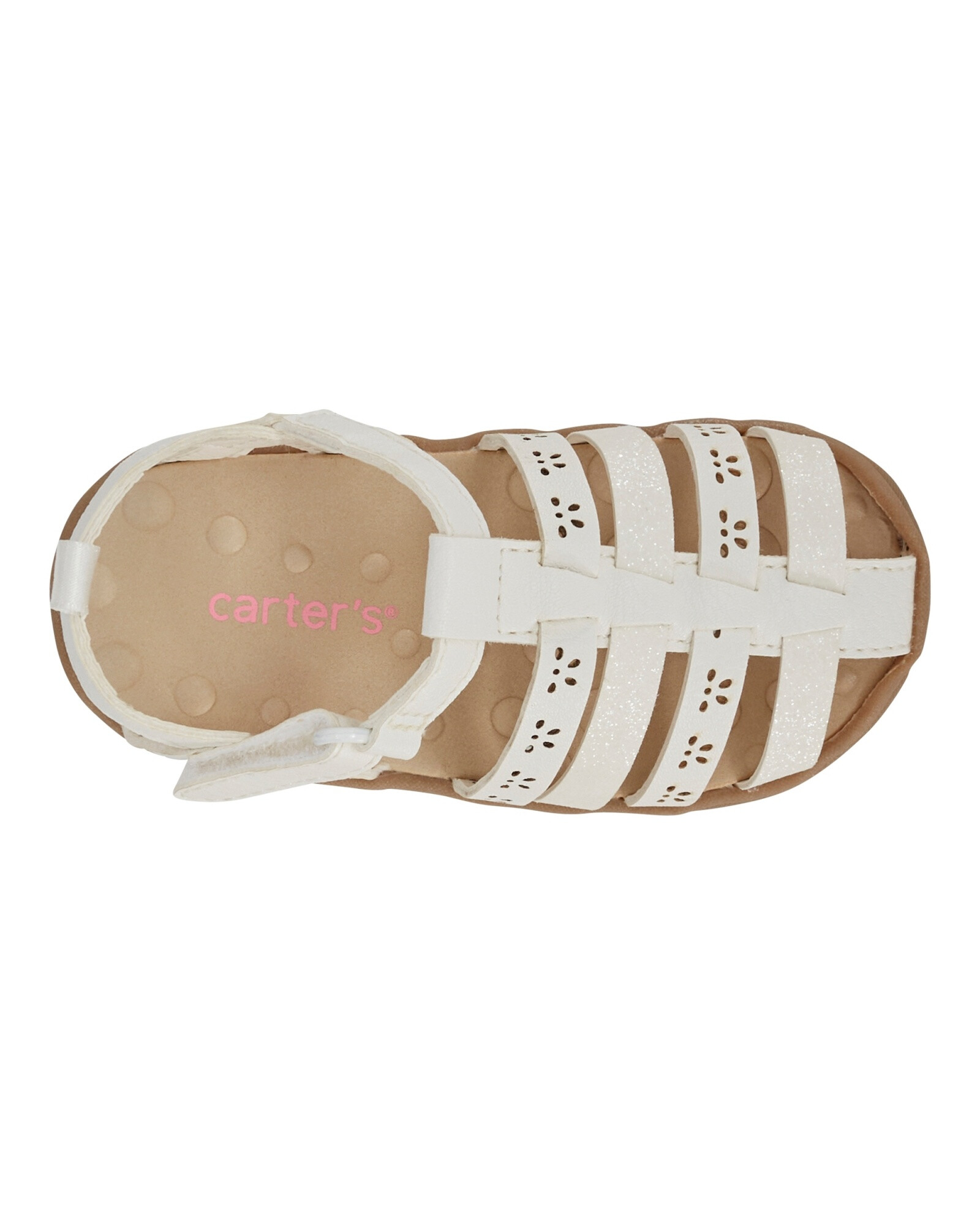 Sandalias caladas, blancas Sandalias caladas, blancas