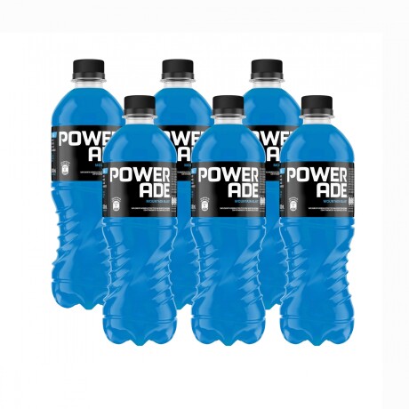 Pack X6 Bebidas Isotónicas Powerade Mountain Blast 600ML 001
