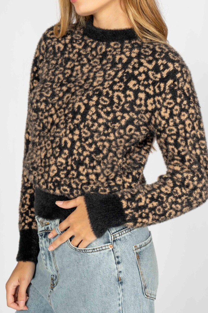 Sweater Isolda Leopardo