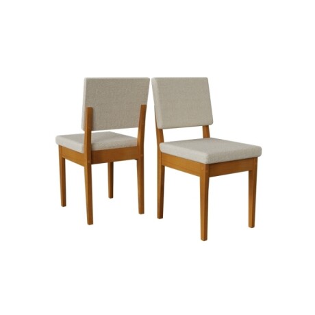 Silla Miami Tapizada Mene Beige Silla Miami Tapizada Mene Beige