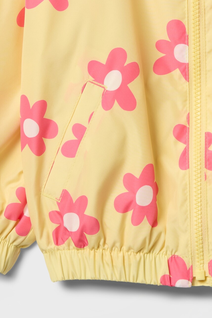 Campera De Lluvia Toddler Niña Pale Banana 12-0824Tcx