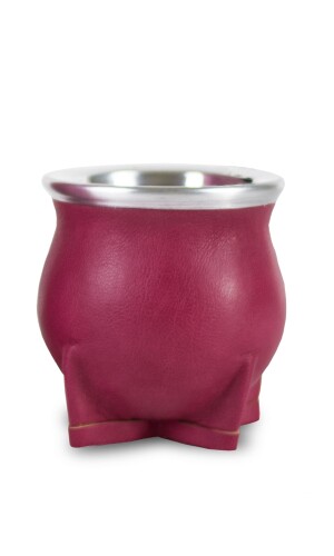MATE DE CERÁMICA CHICO DELTA FUCSIA URBANO