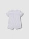 Pijama De Rayas Gris