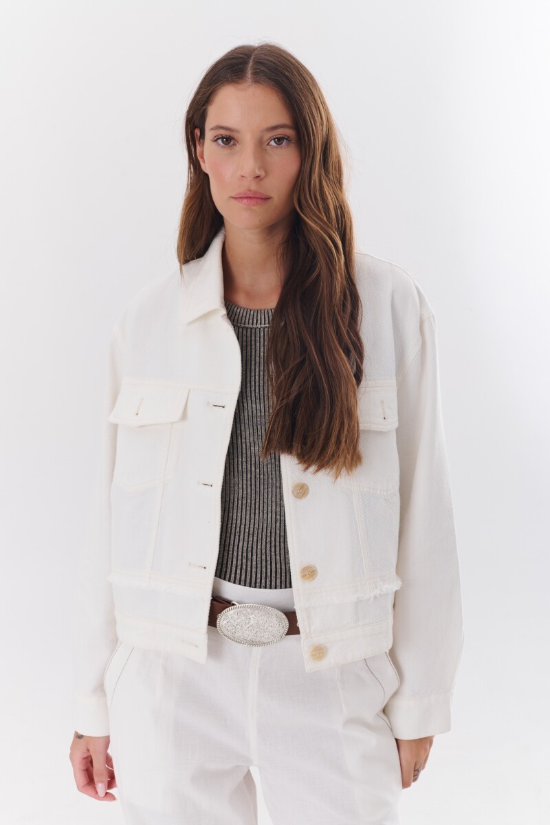 CHAQUETA ZOE BLANCO