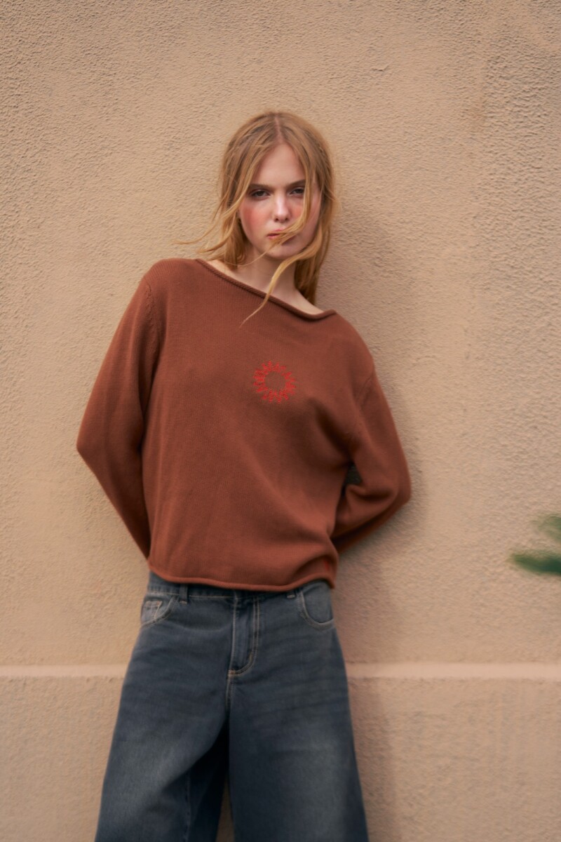 Sweater Sun - Marrón 