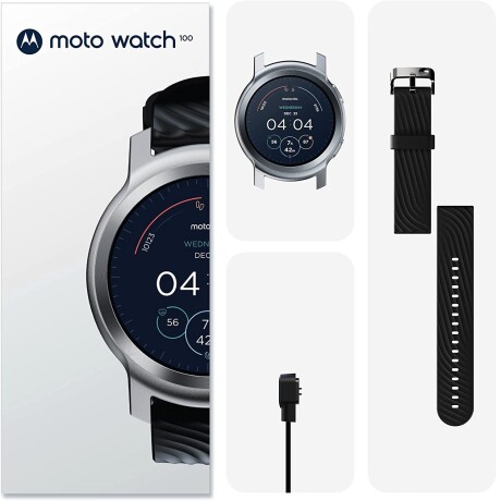 Reloj Moto Watch 100 Silver Reloj Moto Watch 100 Silver