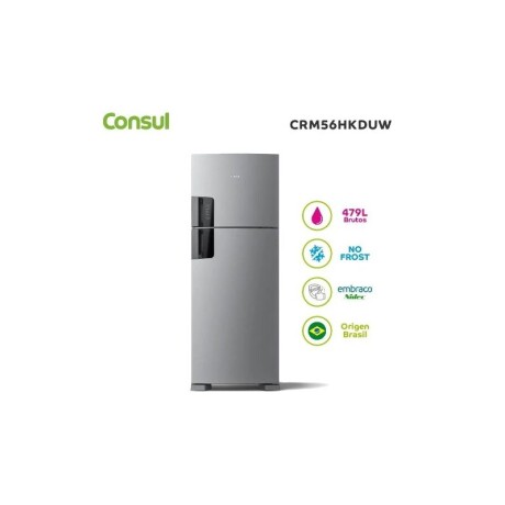 REFRIGERADOR CONSUL CON FREEZER FRIO SECO 479 LTS. INOX REFRIGERADOR CONSUL CON FREEZER FRIO SECO 479 LTS. INOX