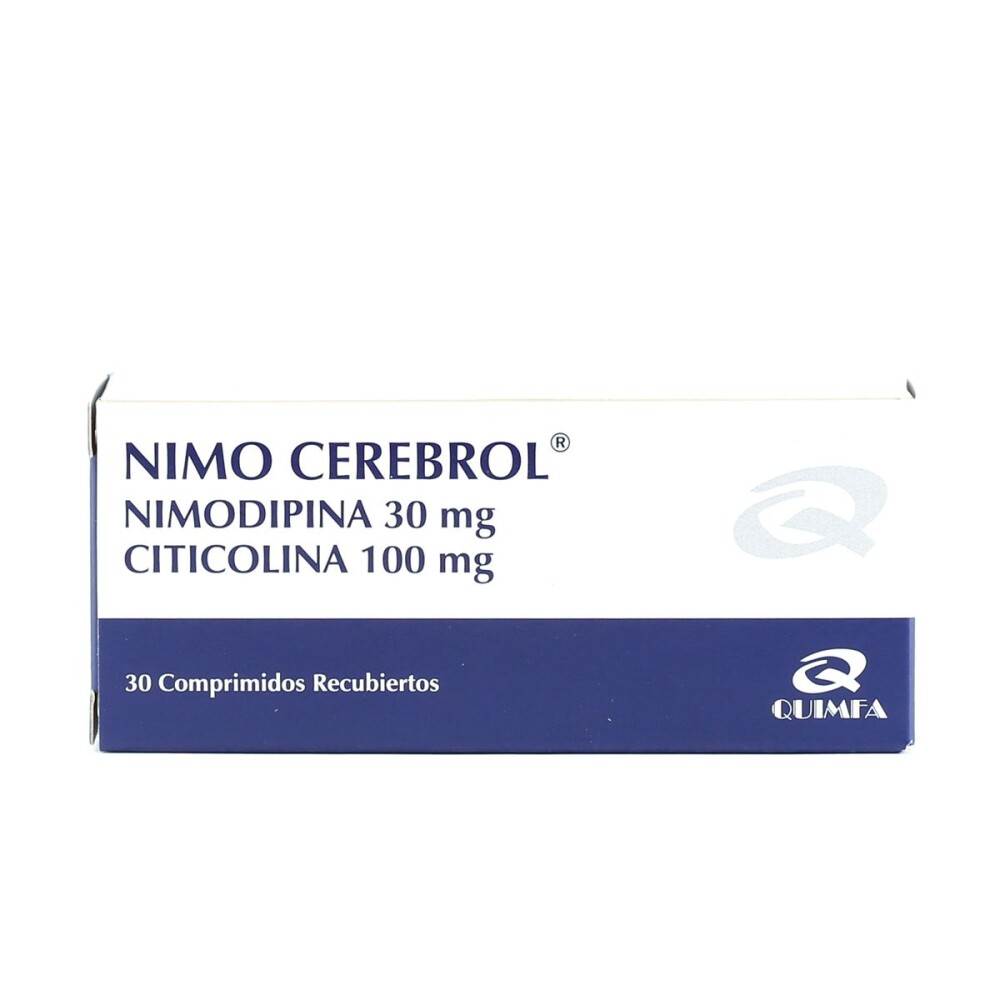 NIMOCEREBROL CJ X 30 COMPRIMIDOS única