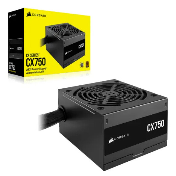 Corsair Fuente Cx750 750w 80+ Br FUENTE CORSAIR CX750 750W 80+ BRONCE