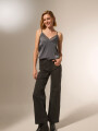 Pantalon Hilla Gris Medio