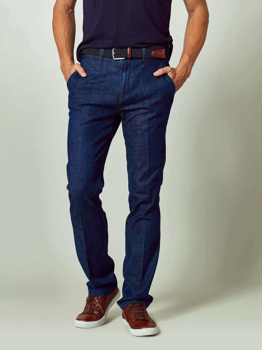 Pantalón Denim - Azul 
