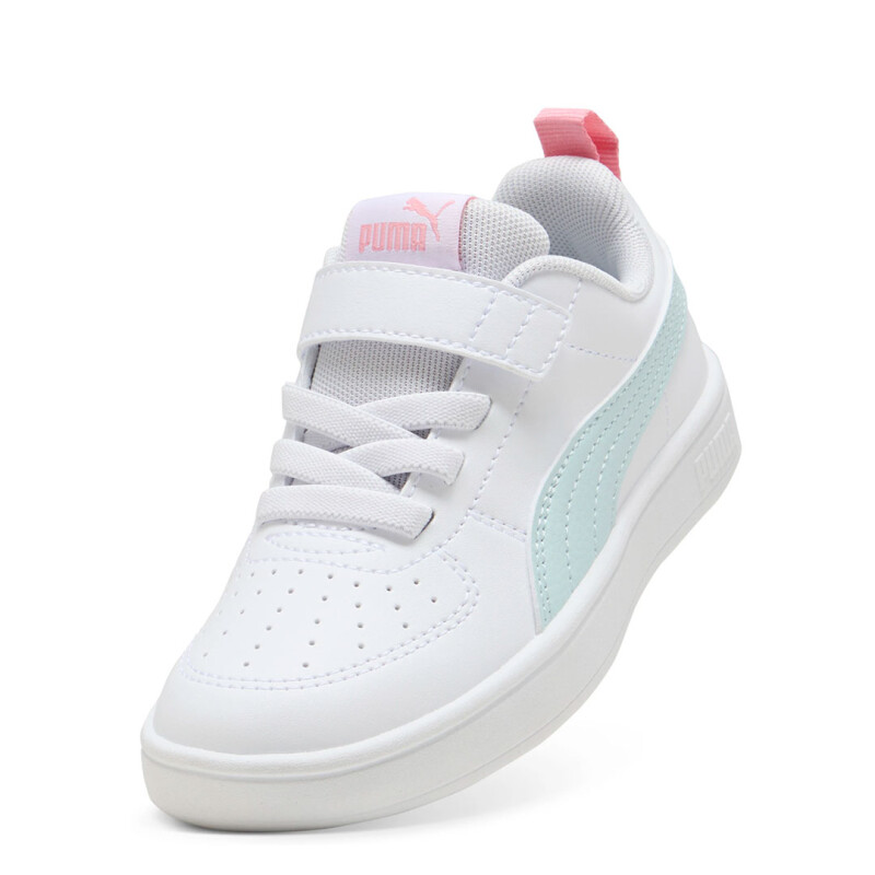 Championes de Niños Puma Rickie Ac+Ps Blanco - Verde