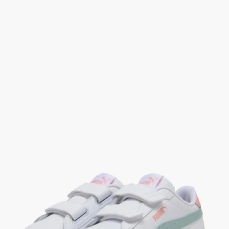 Champion Puma Smash 3.0 L V Inf Blanco/Verde agua/Coral BLANCO/ROSA VE14