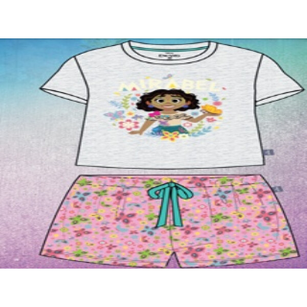 Short - Disney - Disney Encanto Pijama Corto de Niños - ENIISS23011 Gris-rosado