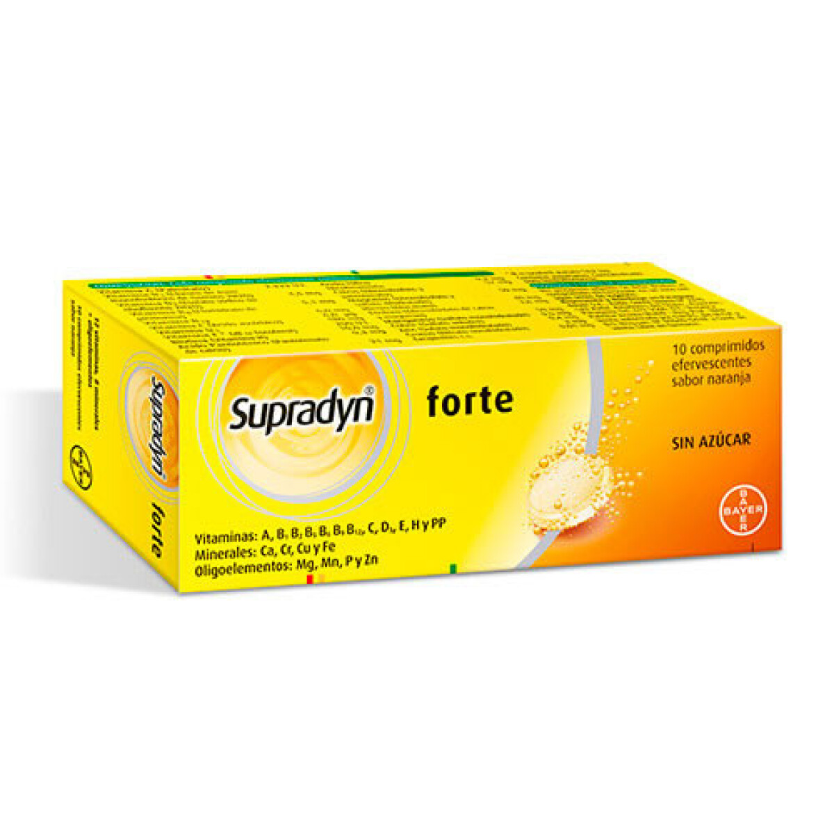 SUPRADYN Efervescente x 10 Comprimidos – Energía y Vitalidad Diaria