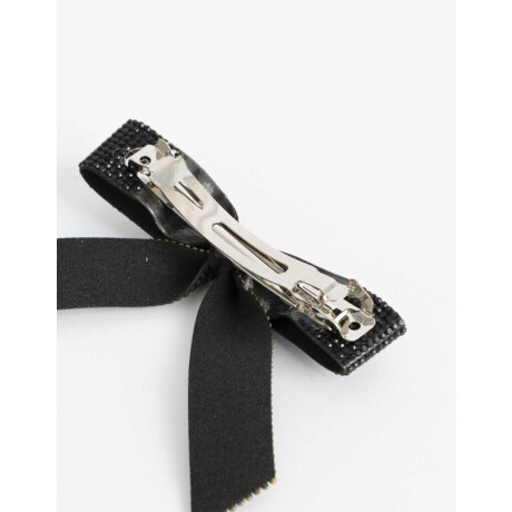 Hebillas Francesas Strass Plateado Hematite