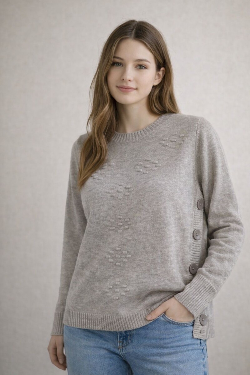 Sweater zima - Gris 