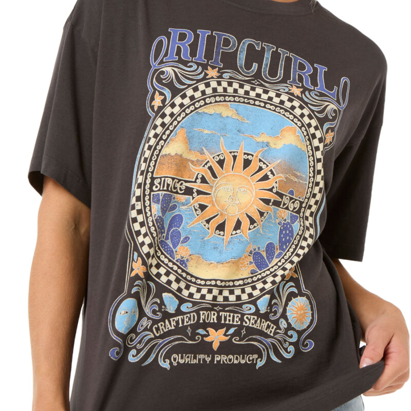 Remera Rip Curl Luna Heritage - Negro Remera Rip Curl Luna Heritage - Negro