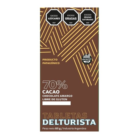 Chocolate dark 70% Delturista Chocolate Dark 70% Delturista