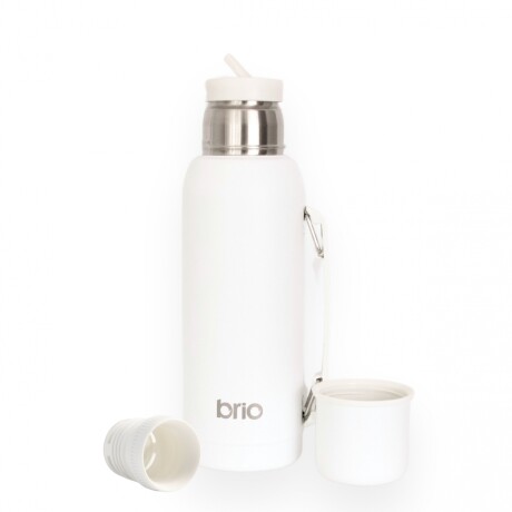 Set termo 1lt + mate clásico + yerbera 800gr Blanco