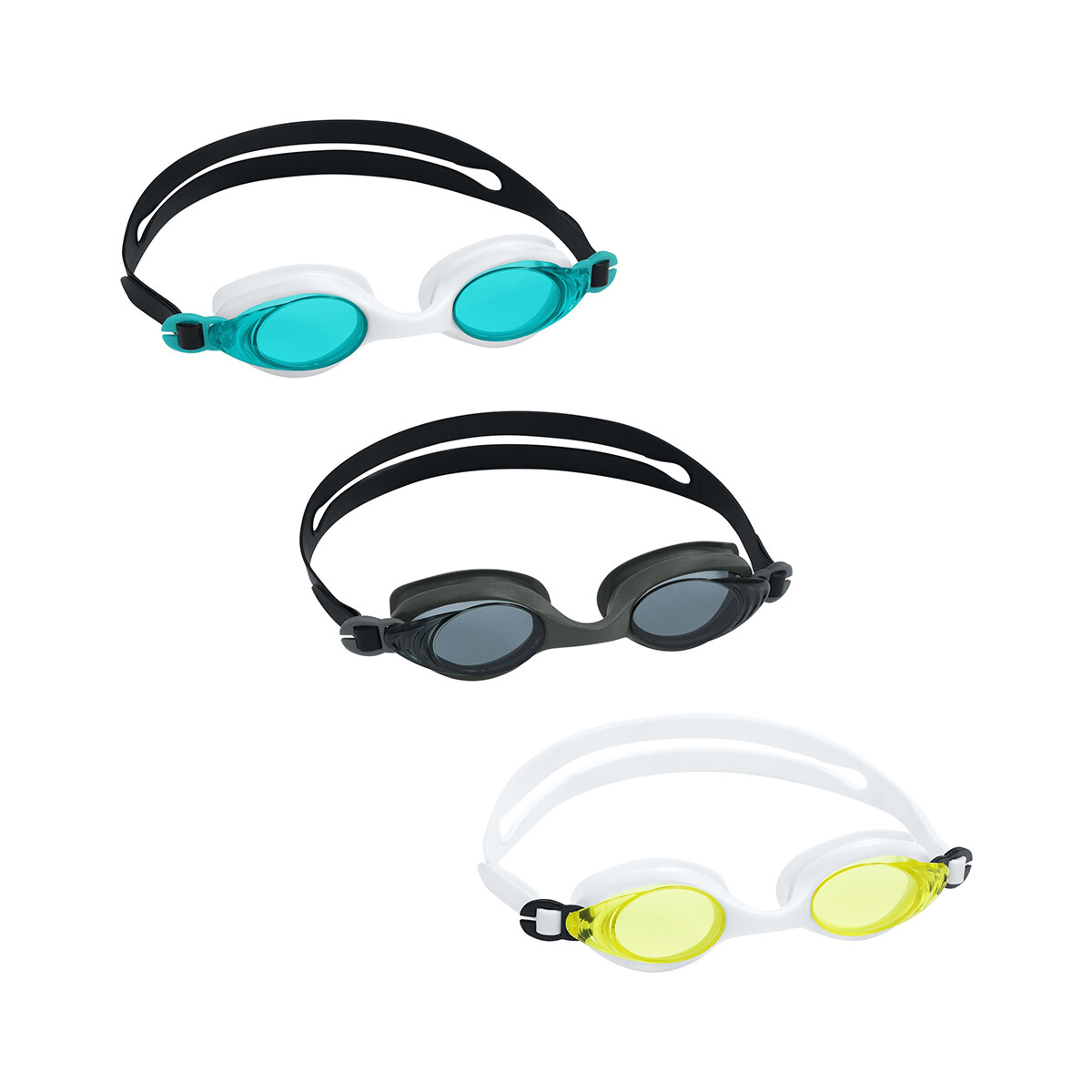 Lentes Natación Bestway Protección UV Colores Surtidos + 14 Años 