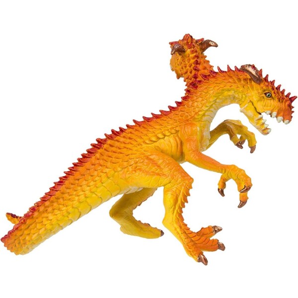 Figura Muñeco Safari Rey Dragón Dos Cabezas Escama Fuego Figura Muñeco Safari Rey Dragón Dos Cabezas Escama Fuego