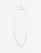 Collares Cortos Canutillos Collar Con Beads - Combinacion Multicolor