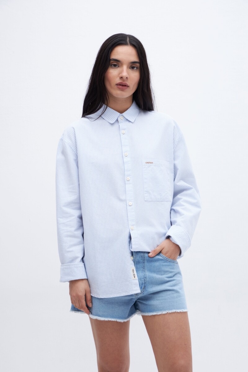 Camisa Destiny - Celeste 
