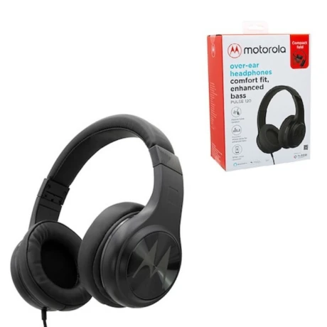 Auricular Motorola Comfort Fit Pulse 120 con Micrófono NEGRO
