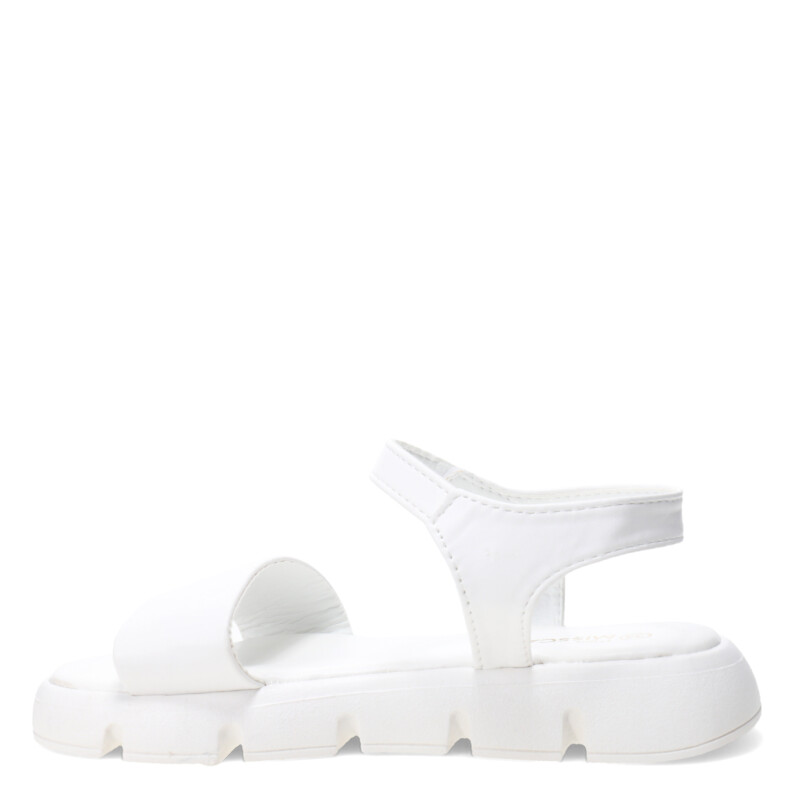 Sandalia de Niña Mini Miss Carol FROSI con banda Blanco