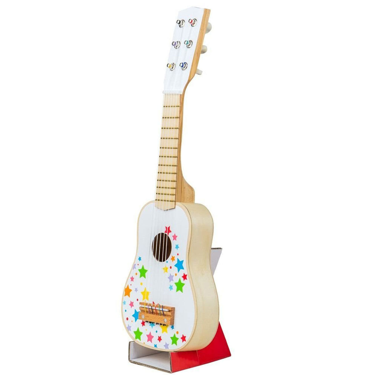 Guitarra Acústica De Madera Para Niños 