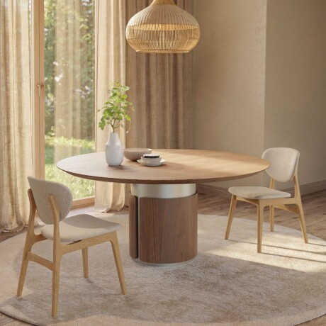 Mesa de comedor redonda Yasmim Mesa de comedor redonda Yasmim