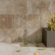 Porcelanato Tipo Piedra Rustico Antideslizante 60X120Cm Piso GAMAS DE BEIGE