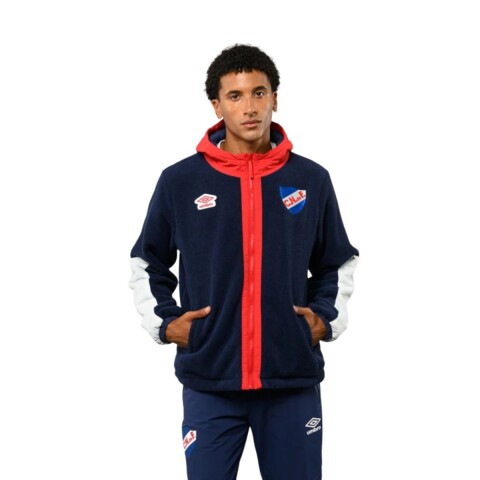 CAMPERA EXPLOR S-XXL MARINO/ROJ