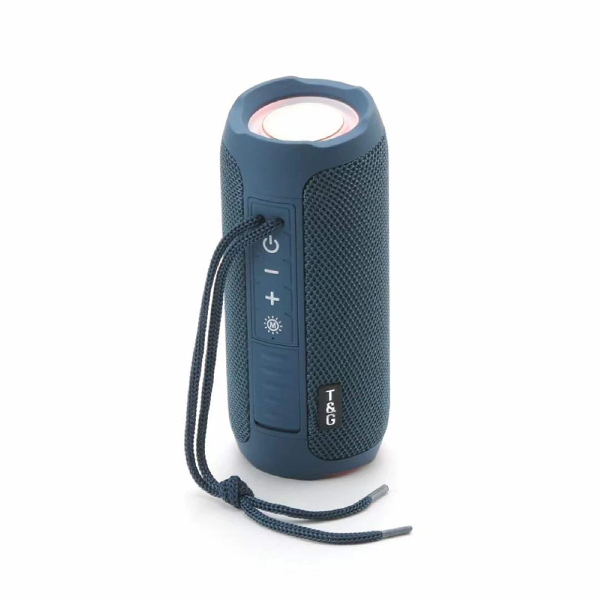 PARLANTE PORTÁTIL LED BLUETOOTH AZUL TG227 