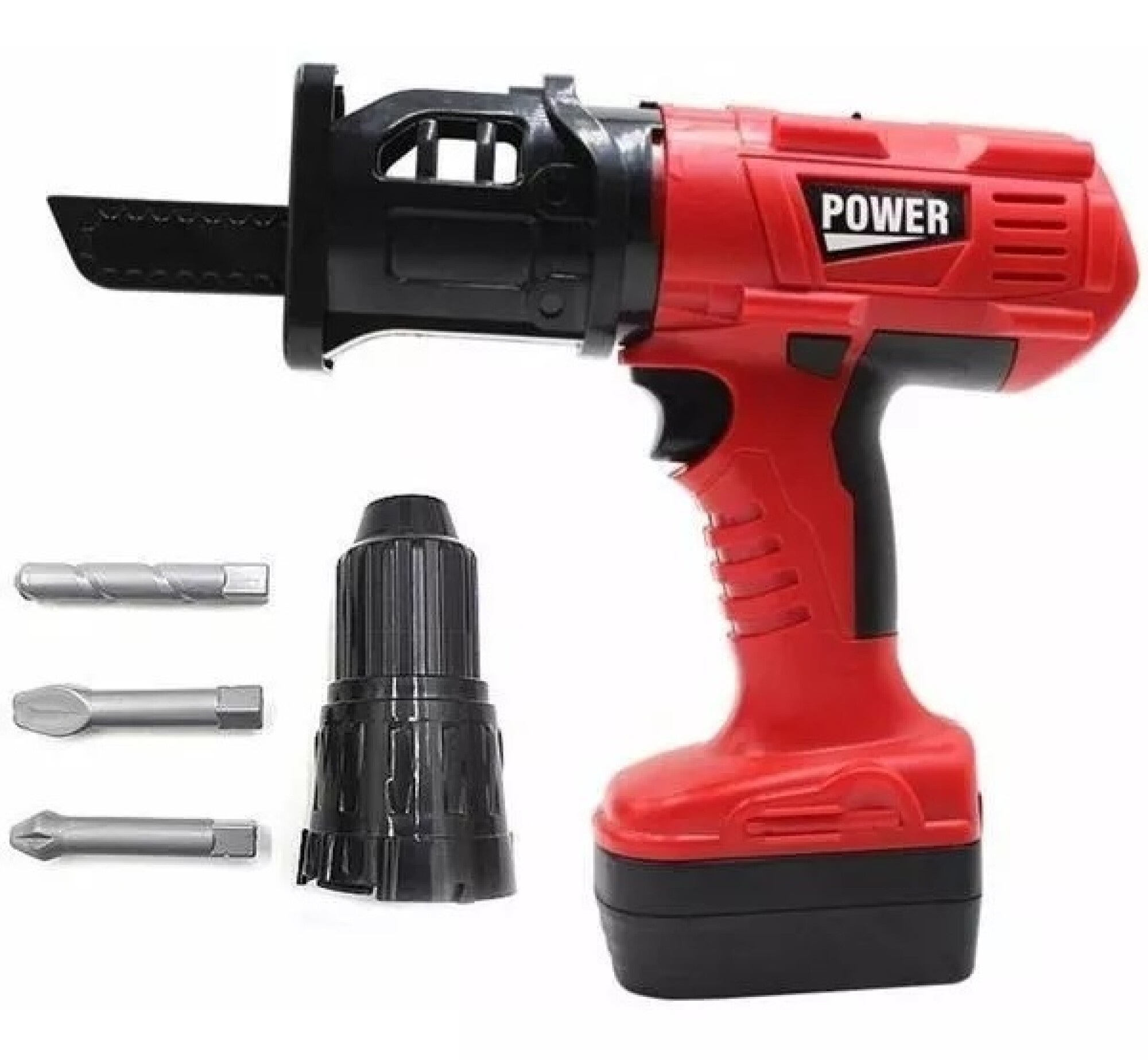 Taladro Destornillador Calador De Juguete A Pilas — Juguetería