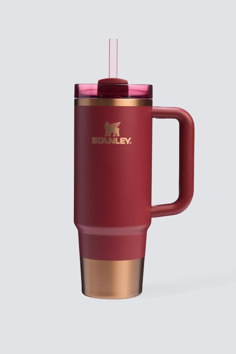 Stanley Quencher H2.0 Tumbler The Flowstate 30oz Oro Bordó