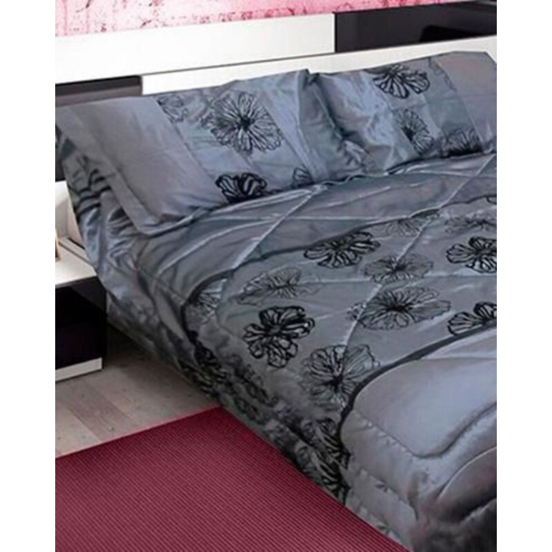 Colcha Cotton Flor Dorada 2 plazas sommier 2.25 x 2.45mts en brocato y gamuza Colcha Cotton Flor Dorada 2 plazas sommier 2.25 x 2.45mts en brocato y gamuza