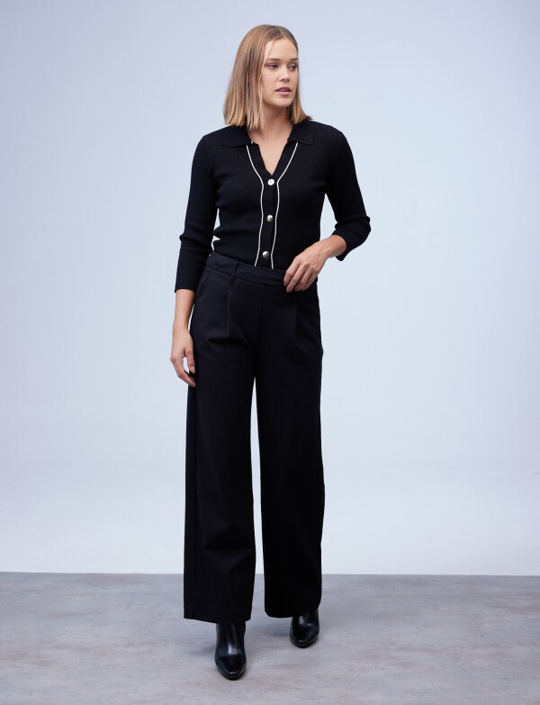 Pantalon Wide NEGRO