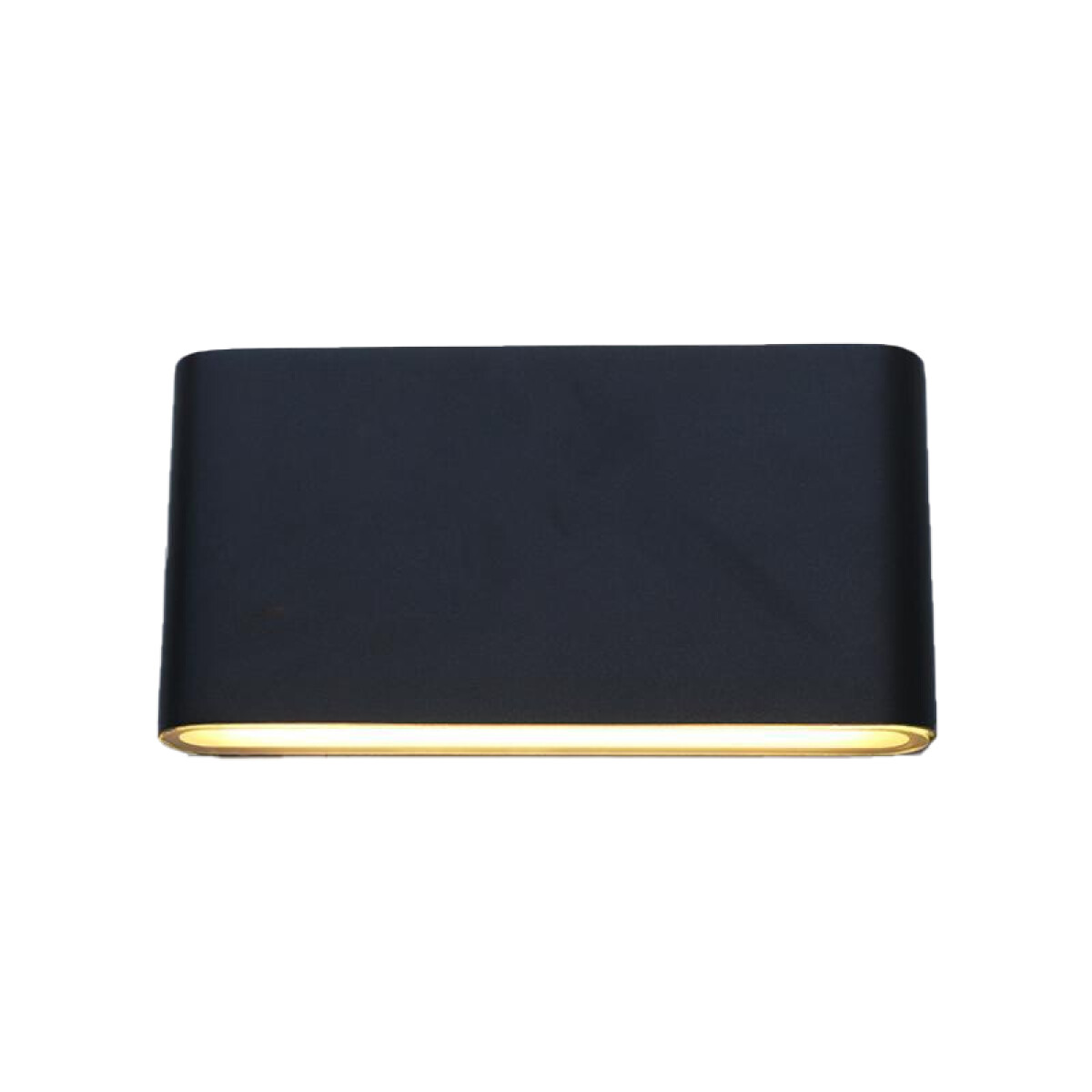 Luminaria Bidireccional Oval Graz Big 12W Negro 