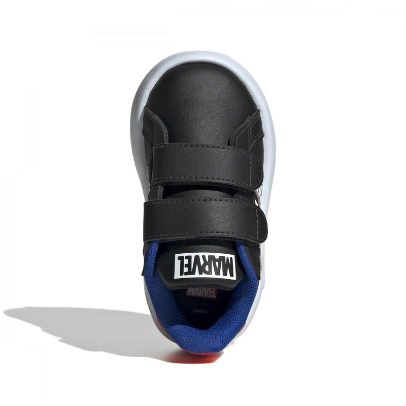 Zapatillas Adidas X Marvel Spider-Man Grand Court de Niños Negro