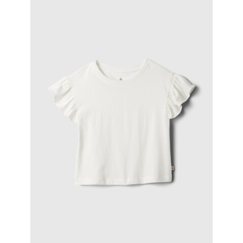 SS BRANNANS RUFFLE TOP NEW OFF WHITE