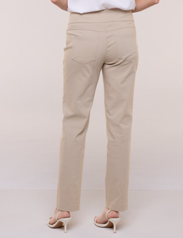 Pantalon Pull On BEIGE