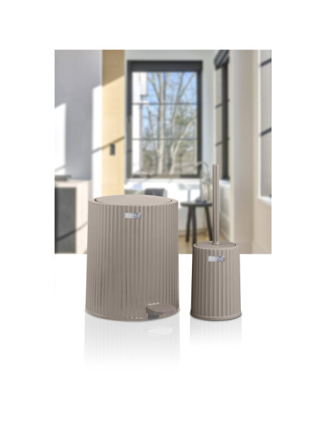 SET 2PCS BAÑO COLESIUM PP MARRON SET 2PCS BAÑO COLESIUM PP MARRON